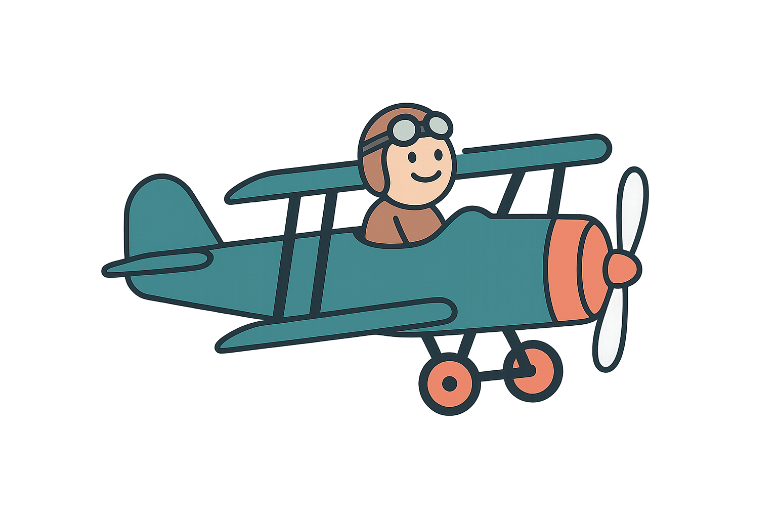 Pilot revealing the dashboard